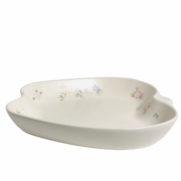 2 Apple Shaped PFALTZGRAFF Tea Rose Tray Bowl - Picture 6 of 8